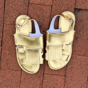 Costume Gold Women's Sandals - Halloween